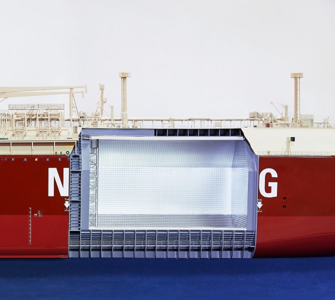 LNG 수송선의 LNG Gas Barrier용 복합소재